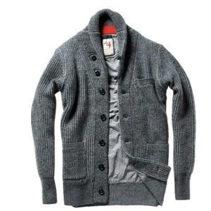 NWT Relwen Shawl Cardigan Charcoal Marl Size Small